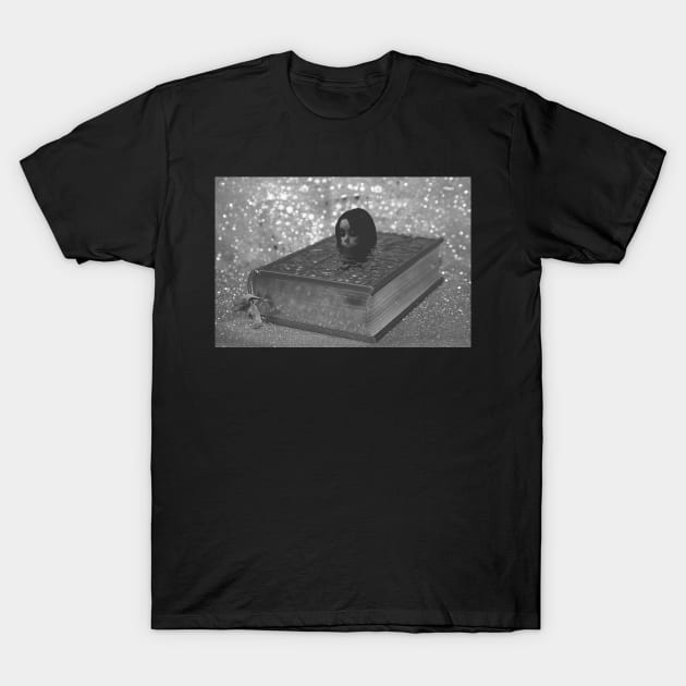 BLACK MAGIC BOOK ART PRINTS T-Shirt by MICHAEL ZHOU